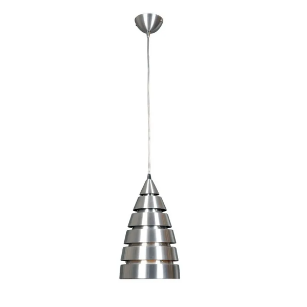 LUMINARIA COLGANTE DE TECHO 1XE27 110-240V ACABADO EN DIA CAST ALUMINUM - D-180MM H-335MM ALTUR-1700MM