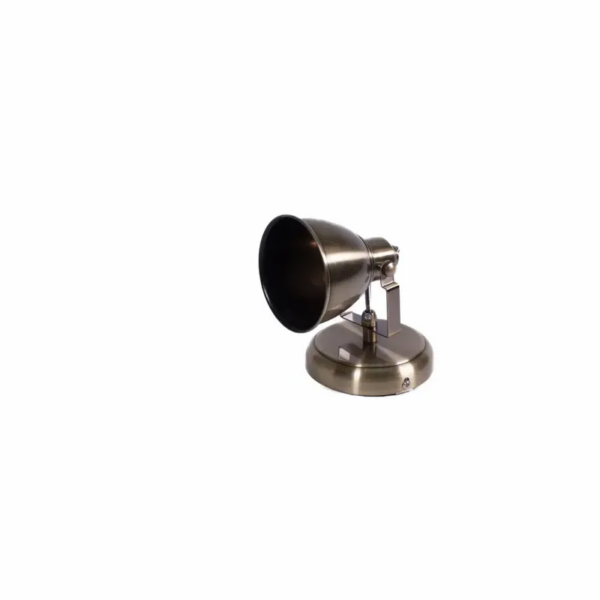LUMINARIA TIPO SPOT DECORATIVA DE TECHO/PARED DIRIGIBLE 1XGU10 110-240V ACABADO METAL ANTIQUE BRASS