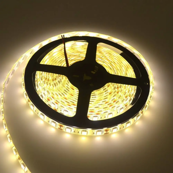 CINTA LED 5M 25W 3000K CALIDA 450LM 120V 40KH IP67